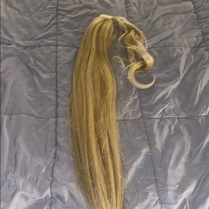 Hair extension pony tail